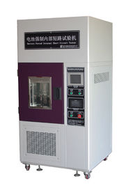 IEC62133 η τυποποιημένη μπαταρία σειράς θερμοκρασίας δοκιμής 0℃~100℃ ανάγκασε τον εσωτερικό εξοπλισμό δοκιμής βραχυκυκλώματος
